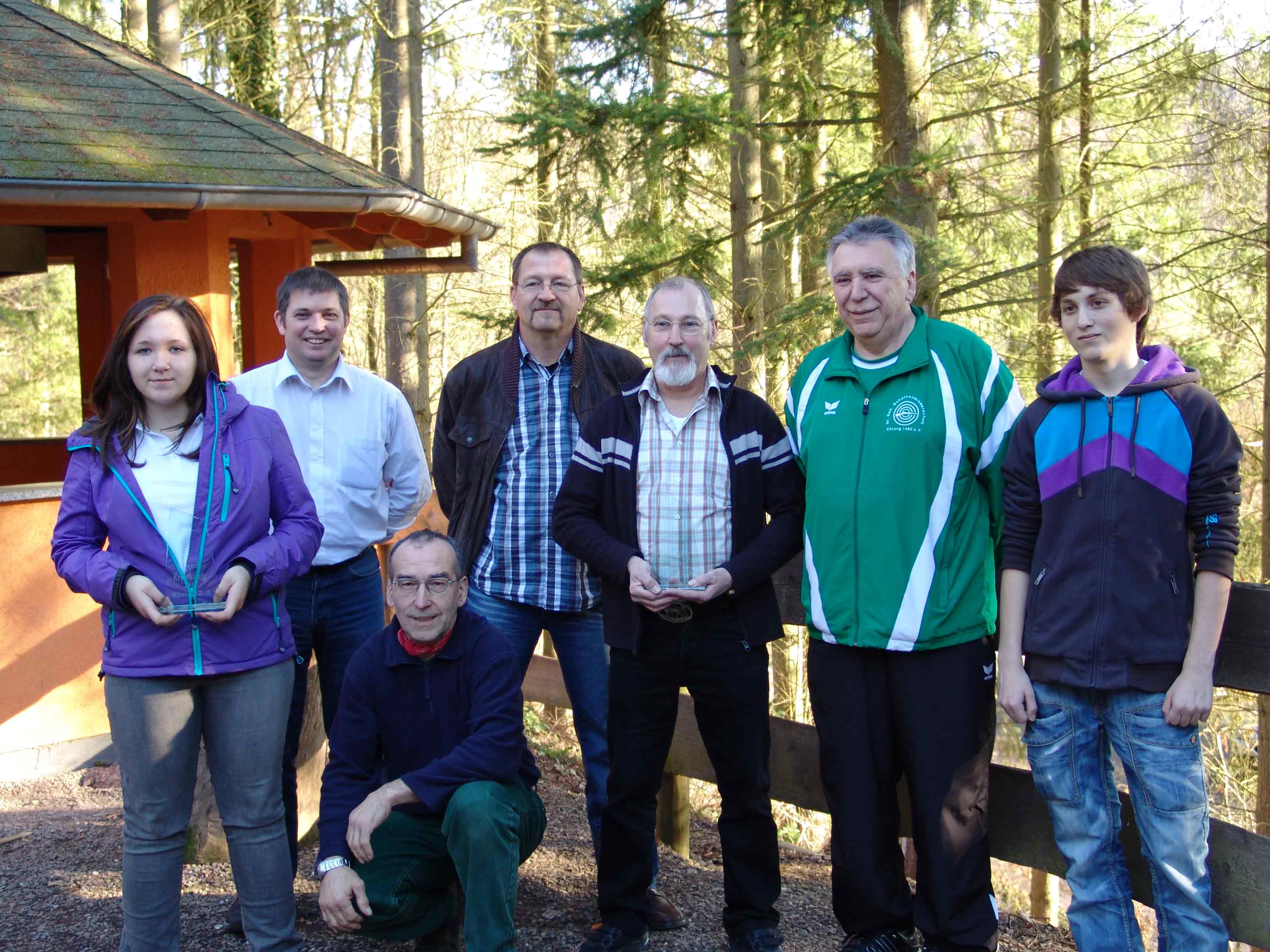 Teilnehmer des Kreiskönigsschießens