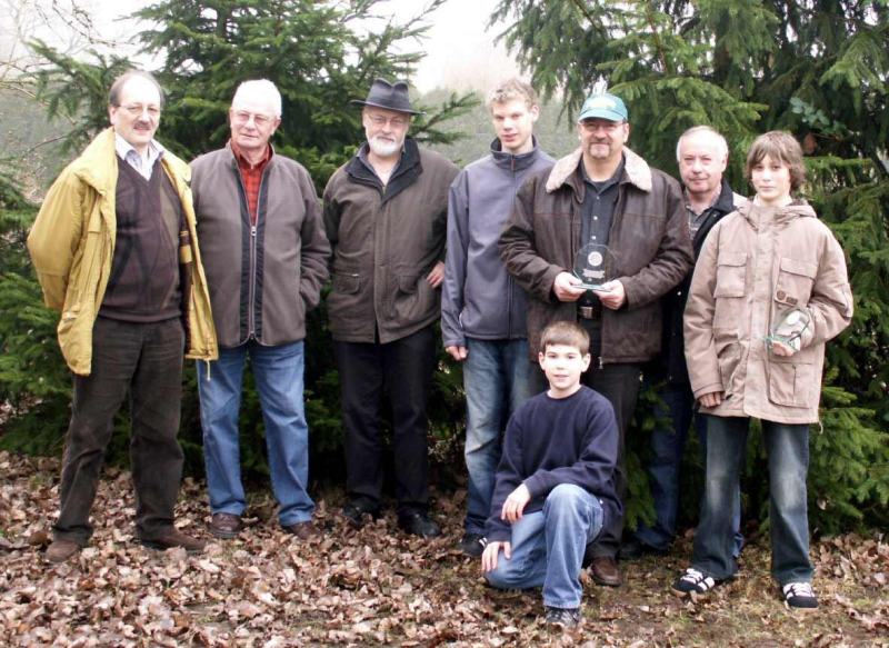 Die Teilnehmer am Kreiskönigsschießen 2008